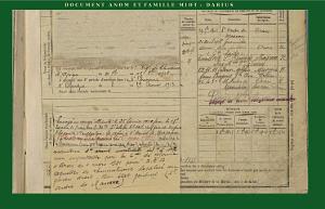 GUERRE DE 14-18 FRANCOIS DARIUS EPOUX DE MATHILDE LOUISE MIOT (5)